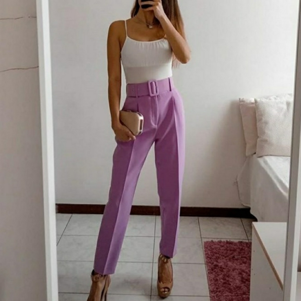 Zara Belted Pants
